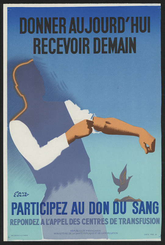 Paul Colin – Participez au don du sang 