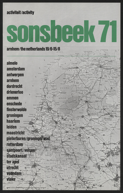 Wim (Willm Hendrick) Crouwel – sonsbeek 71 