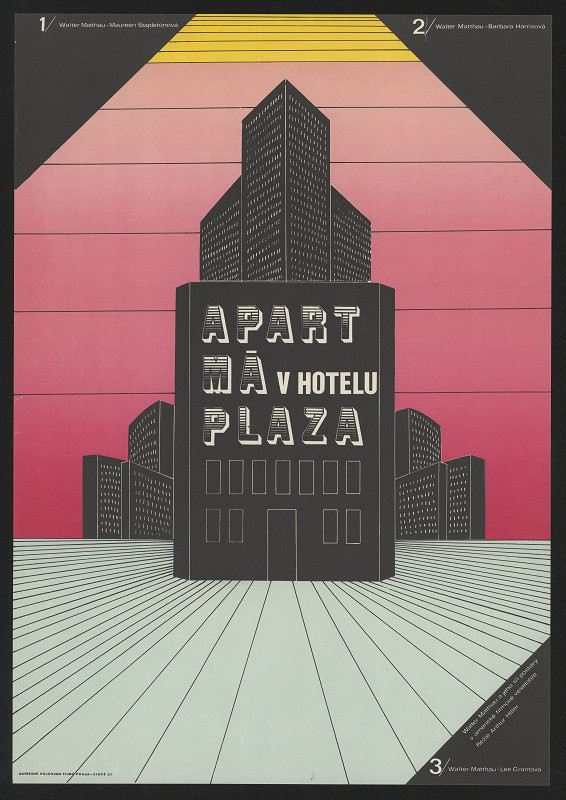 Karel Machálek – Apartmá v hotelu Plaza 
