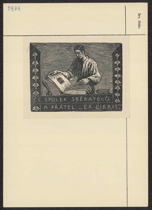 neznámý – Čs. spolek sběratelů a přátel exlibris 