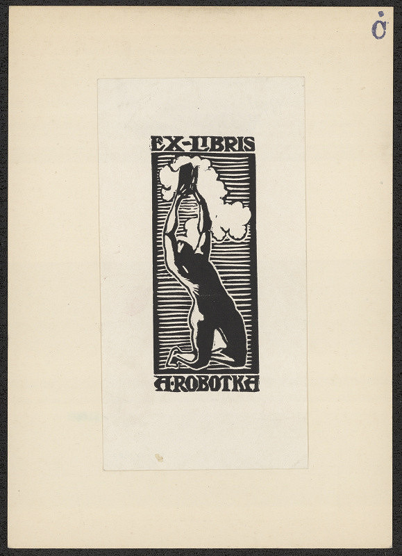 Bohumír Čáp – Exlibris A. Robotka 
