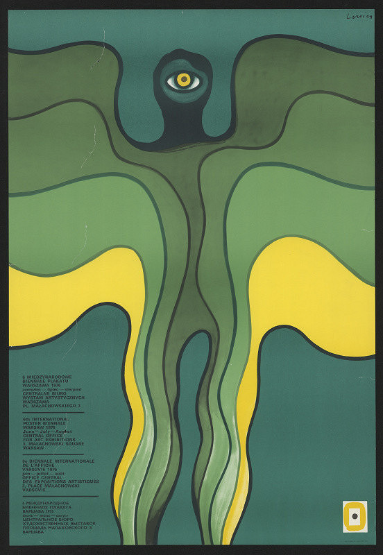 Jan Lenica – 6. Miedzynarodowe biennale plakatu Warszawa 1976 