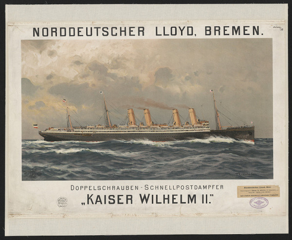neznámý – Norddentscher Lloyd, Bremen 