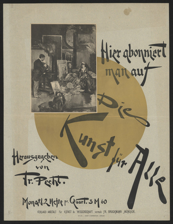 neznámý – Die Kunst für alle. 