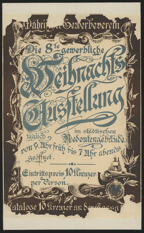neznámý – Weihnachts-ausstellung 