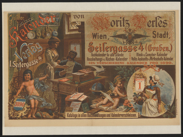 neznámý – Kalender von Moritz Perles…. 