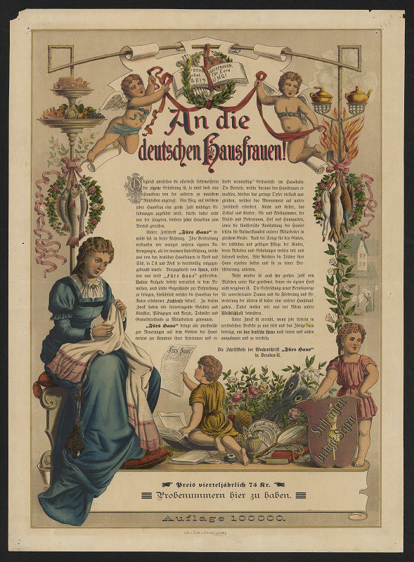 neznámý – An die detschen Hausfrauen! 