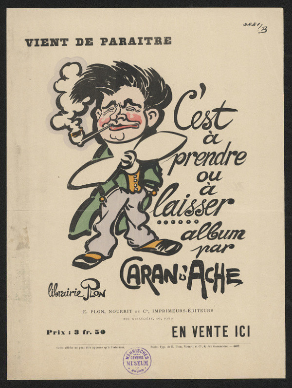 neznámý – C'est a prendre ou a laisser album par Carandache 