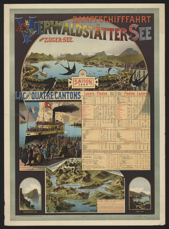 neznámý – Dampfschiffahrt Vierwaldstätter See 