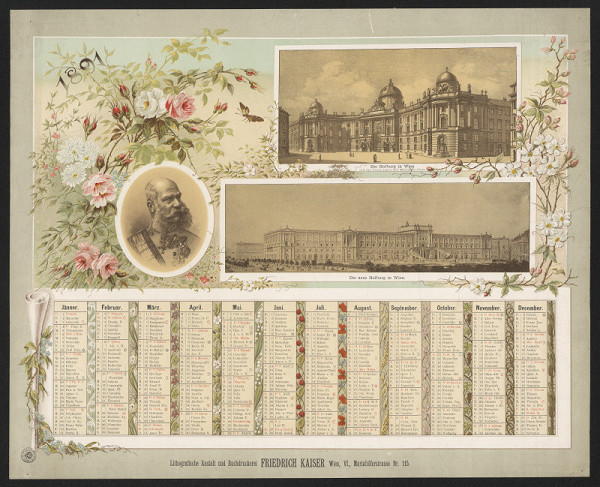 neznámý – Kalendář 