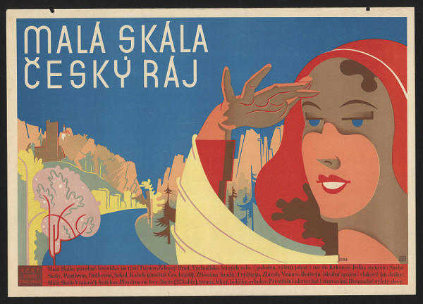 Zdeněk Juna/1903 – K.Č.S.T. odbor Malá Skála, Český Ráj 