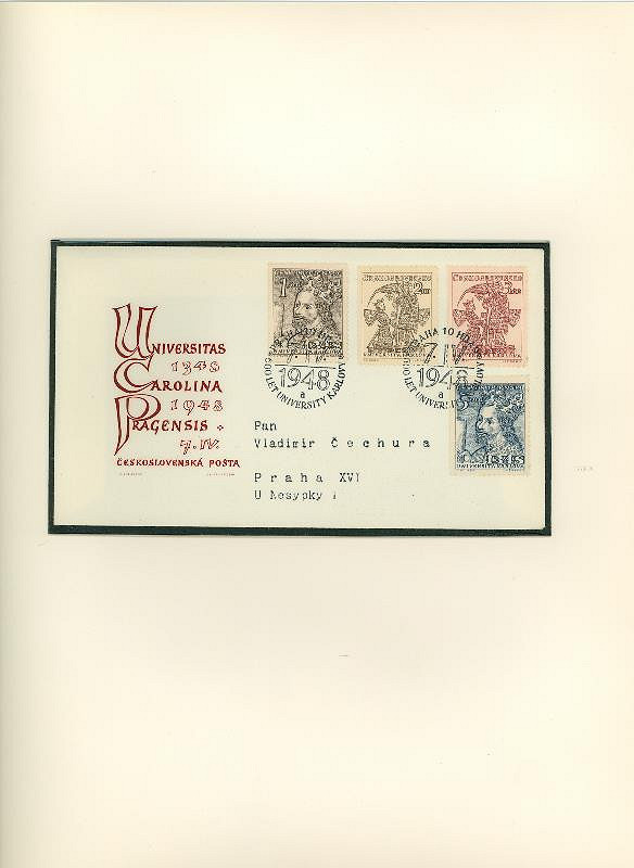 Karel Svolinský – Universita Karlova 