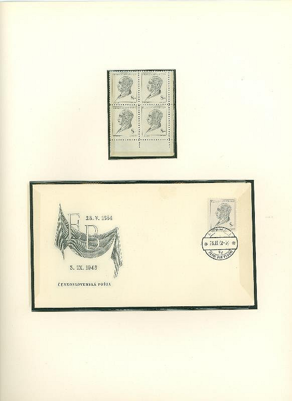 Karel Svolinský – Úmrtí Dr. Eduarda Beneše 