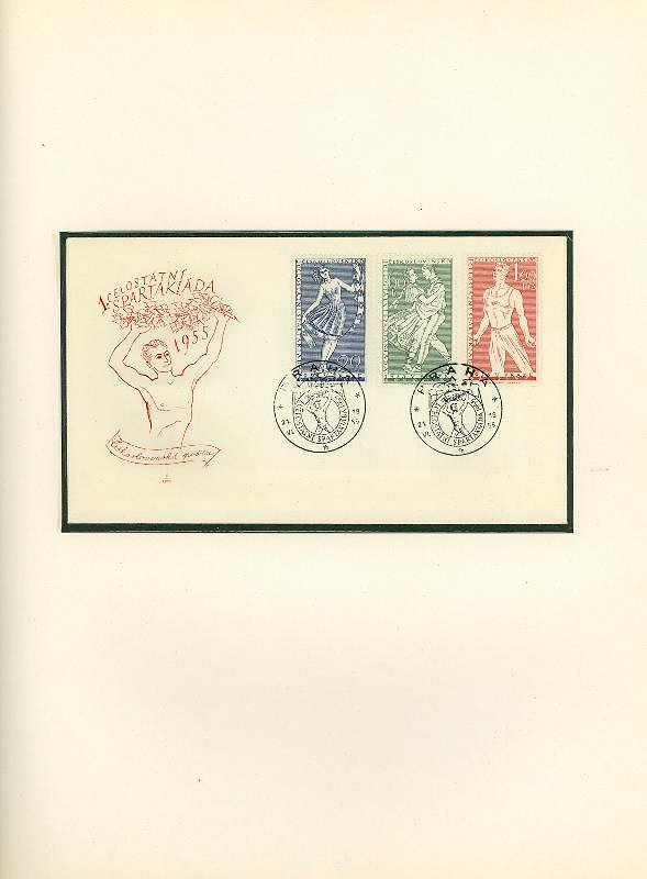 Karel Svolinský – První celostání spartakiáda 