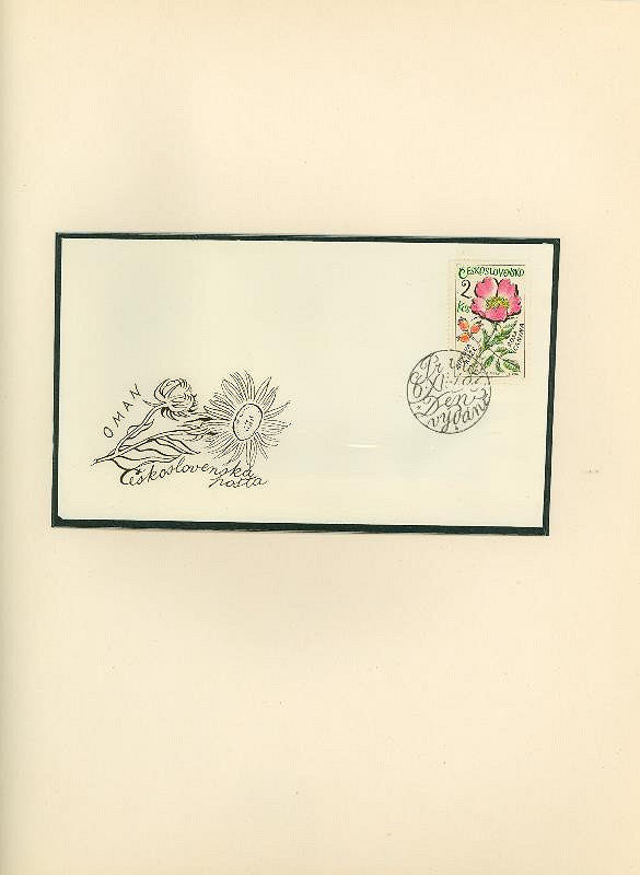 Karel Svolinský – Československá pošta. Oman 