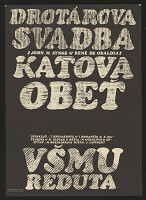 Ján Zavarský – Drotárova svatba - Katova obeť 