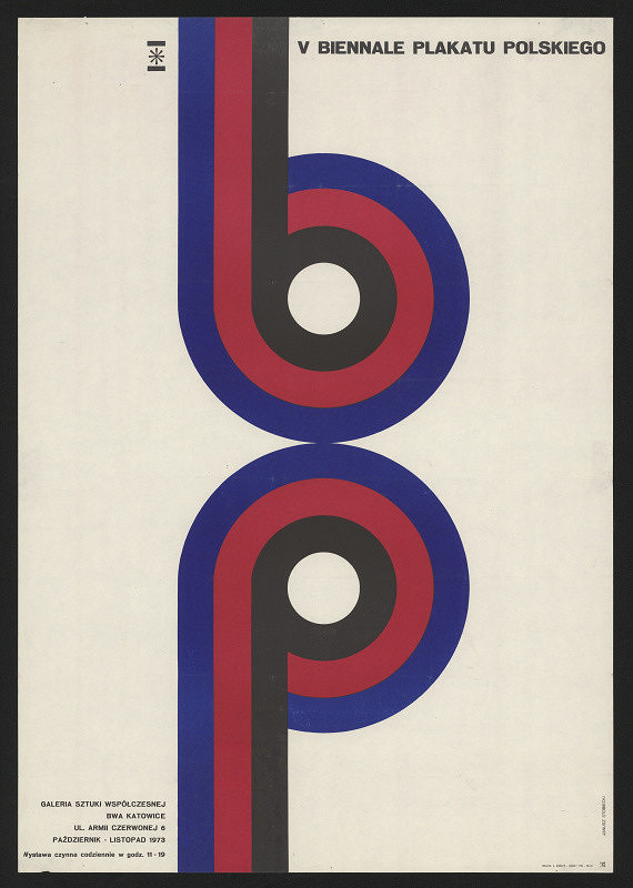 Janusz Stobiecki – V. Biennale Plakatu Polskiego 