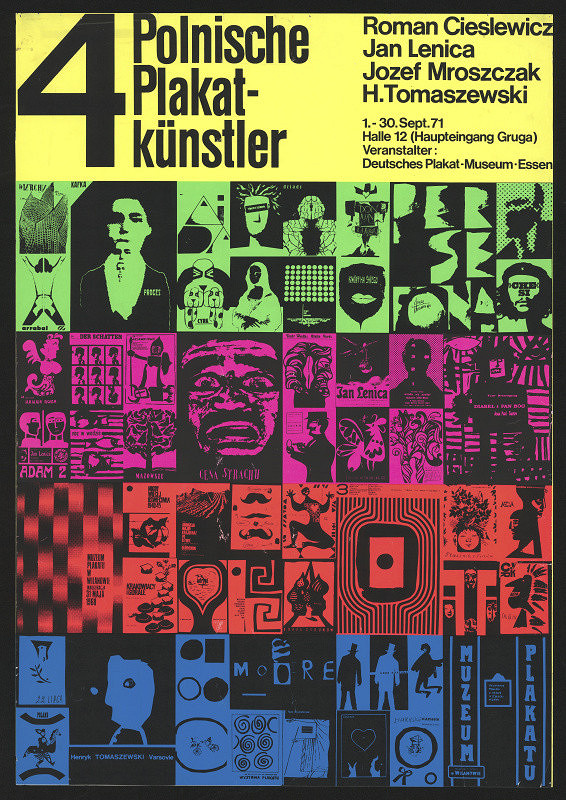 Józef Mroszczak – 4 Polnische Plakat künstler 