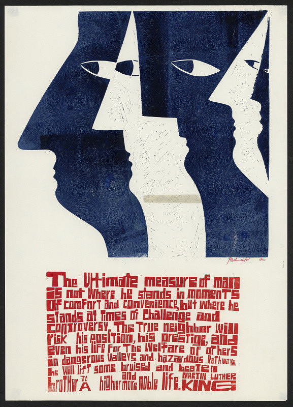 Paul Peter Piech – Martin Luther King, The Ultimate measure of man ... 