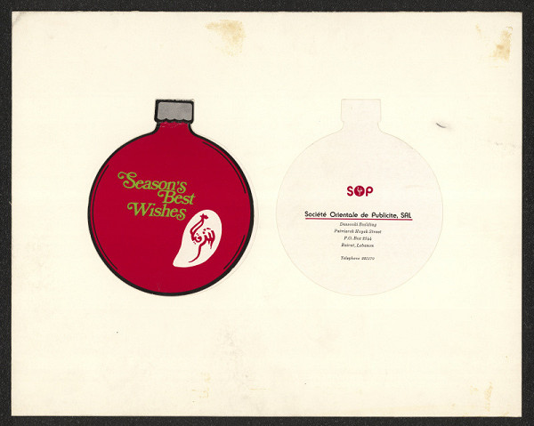 Charles Edwin Davis – Société Orientale de Publicité 