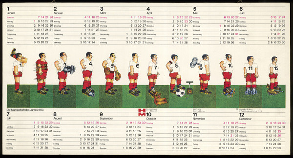 Kurt Heinemann – Die Mannschaft des Jahres 1973 