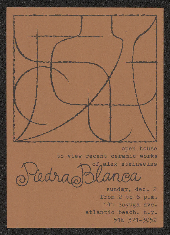 Alex Steinweiss – Piedra Blanca 