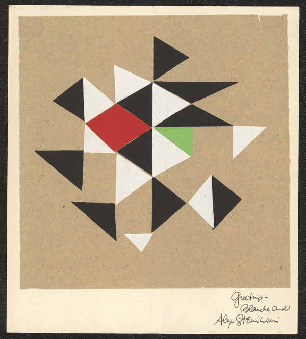 Alex Steinweiss – vánoční blahopřání 