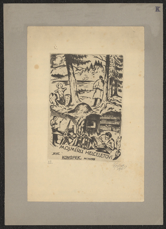 Jan Konůpek – Mojmíru Helceletovi 