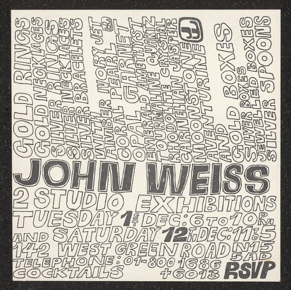 J. Weiss – pozvánka 