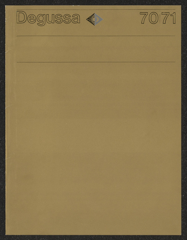 Kurt Weidemann – Degussa 70/71 