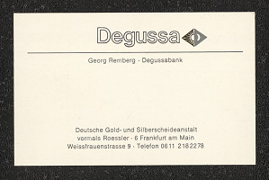 Kurt Weidemann – Degussa 