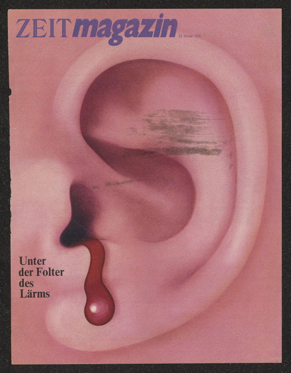 Ute Osterwalder – Zeit Magazin, Unter der Folten des Lärms