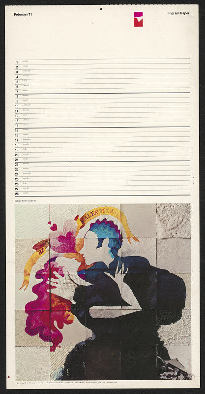 Donald (Don) Weller – February Calendar for Ingram Paper 