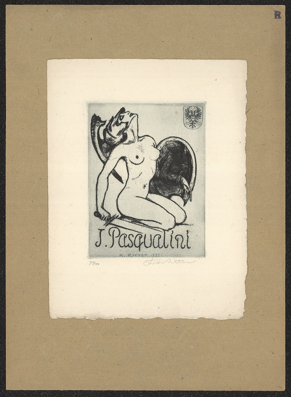 František Kysela – Souborná výstava díla Jana Štursy, Refektář Klementína 1926 