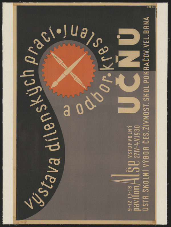 Emanuel Hrbek – Výstava dílenských prací a odbor kreslení, Pavilon Alše 