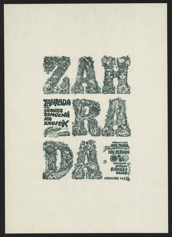 Václav Houf – Zahrada 