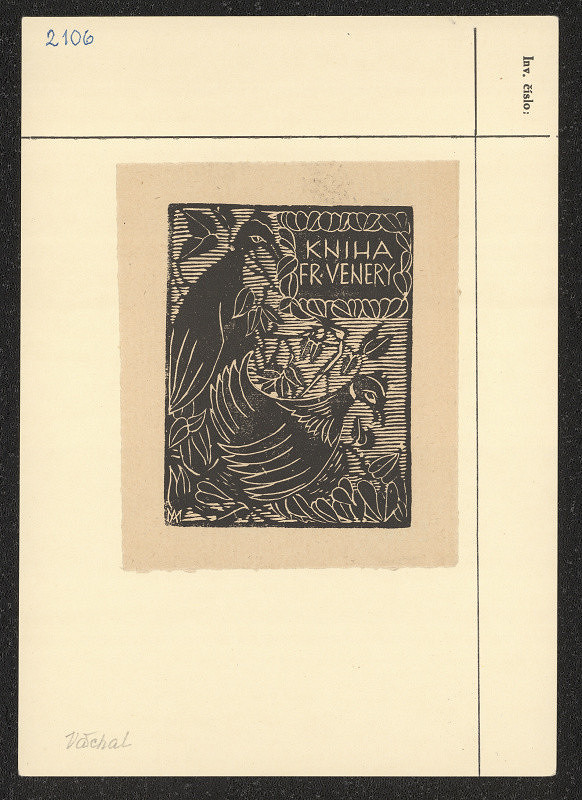 Anna Macková – Exlibris Fr. Venery 