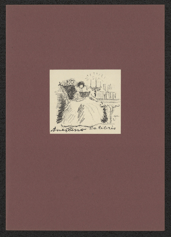 Eduard Milén – Anežčina Ex libris 