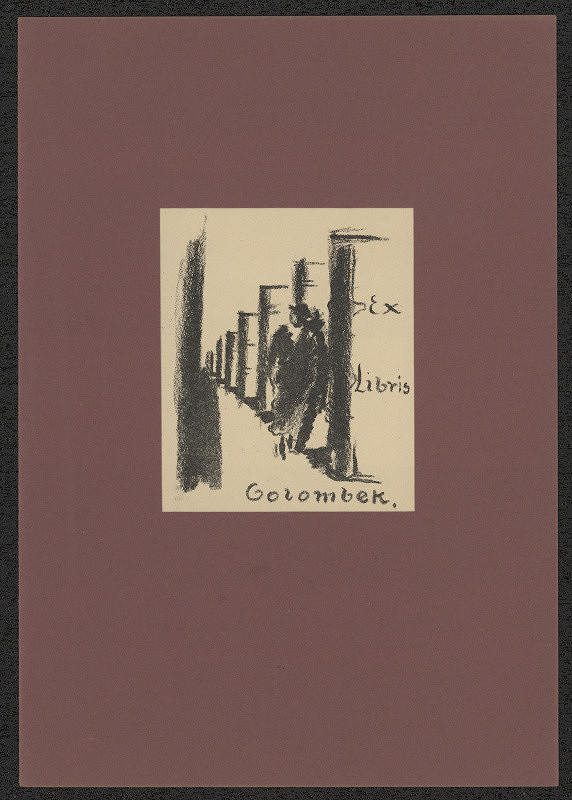 Eduard Milén – Ex libris Golombek 