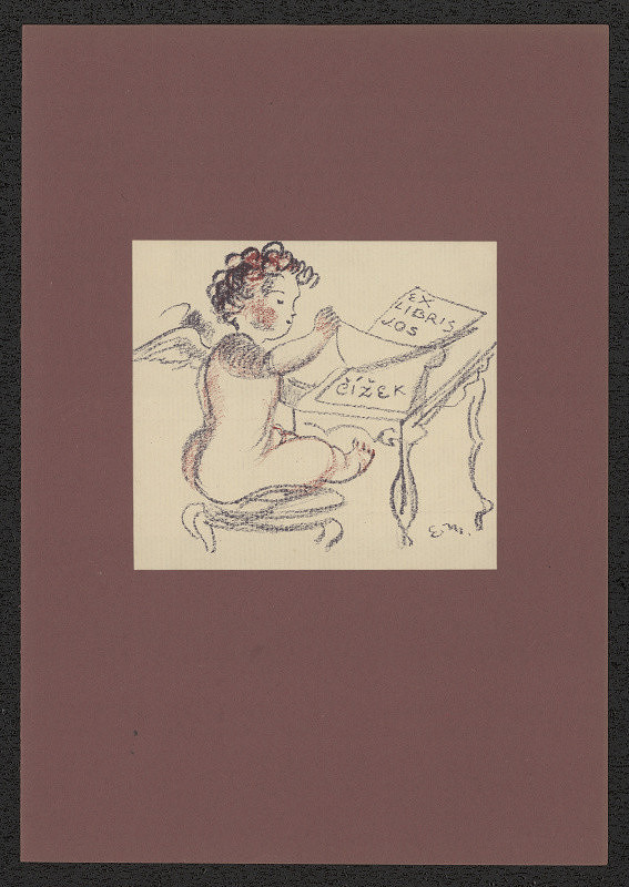 Eduard Milén – Ex libris Jos. Čížek 