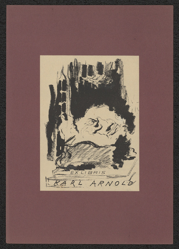 Eduard Milén – Ex libris Karl Arnold 