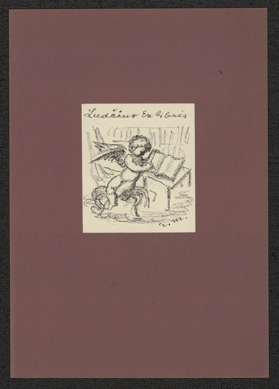Eduard Milén – Ludčin Ex libris 