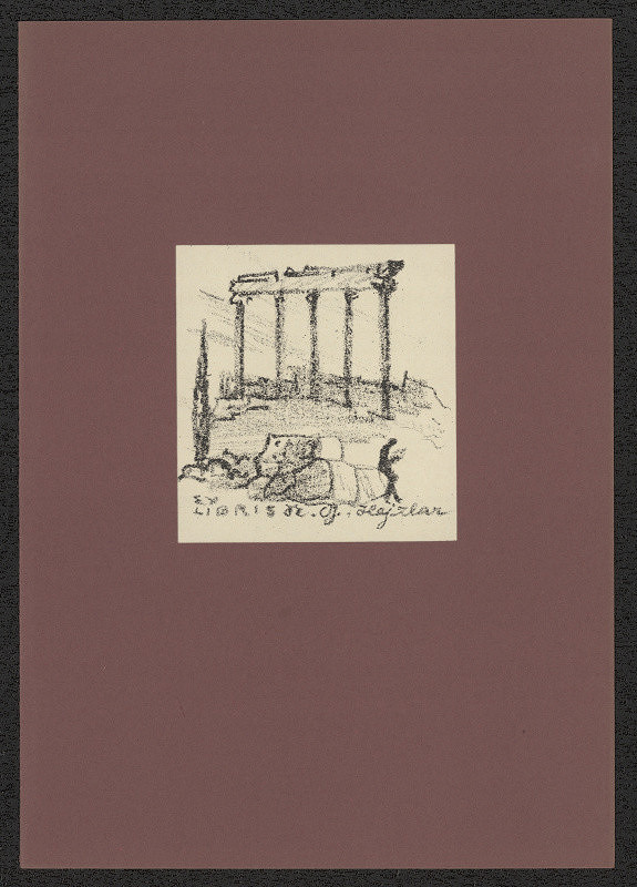 Eduard Milén – Ex libris Dr. O. Hejzlar 