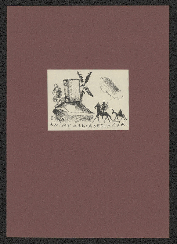 Eduard Milén – Ex libris Antonín Lhota 