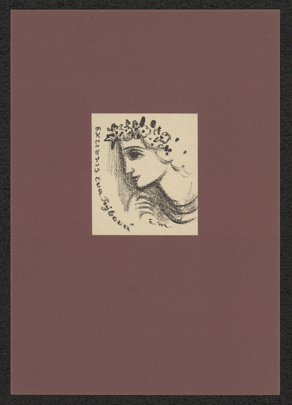 Eduard Milén – Ex libris Eva Trýbová 