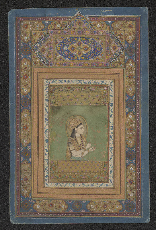 neznámý – list z Koránu 