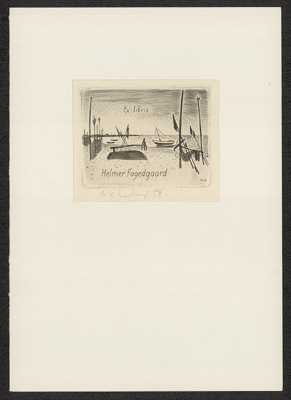 Dalibor Chatrný – Ex libris Helmer Fogedgaard 