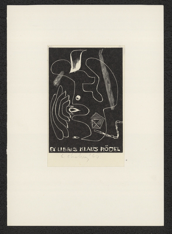 Dalibor Chatrný – Ex libris Klaus Rodel 