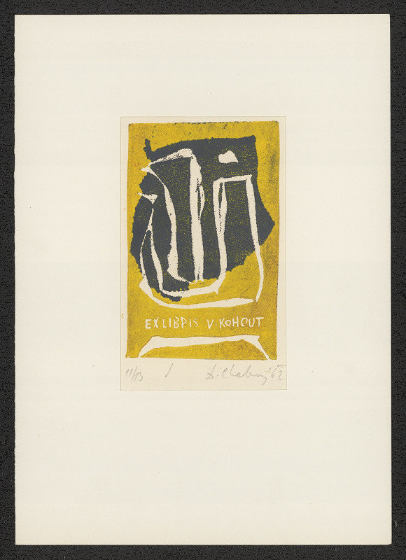 Dalibor Chatrný – Ex libris V. Kohout 