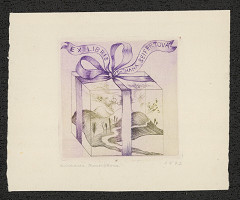 Michaela Lesařová-Roubíčková – Ex libris Dr. Hana Leifertová 